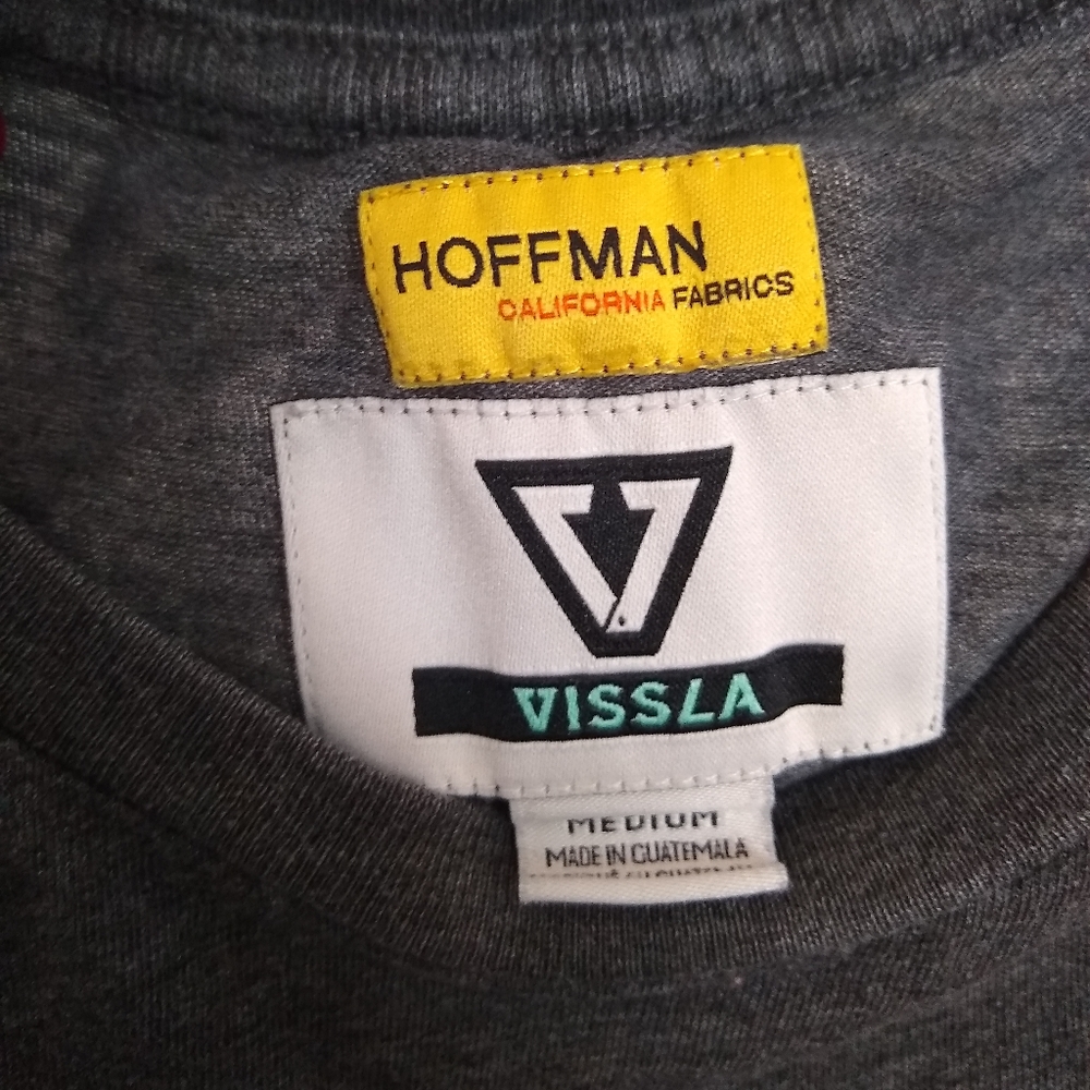 VISSLA Hoffman California Fabrics Shirt Size Medium - Picture 3 of 3
